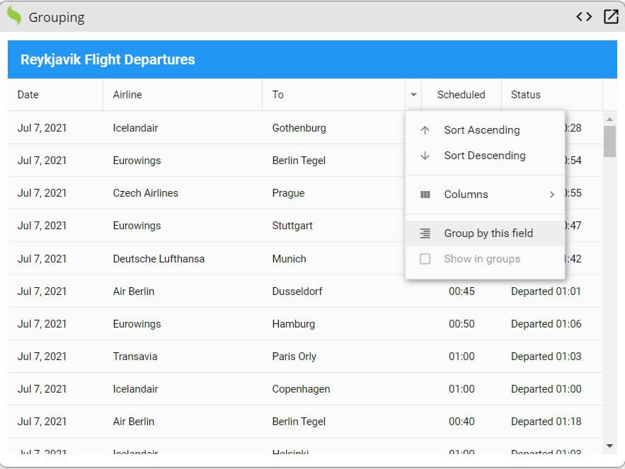How Can I Turbocharge My JavaScript Grids with Grouping