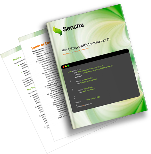 First Steps with Sencha Ext JS
